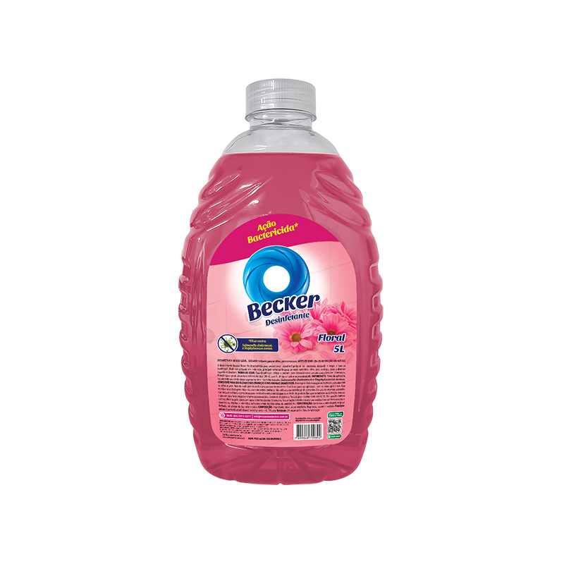 Desinfetante Perfumado Floral 5l Pa0003986 Becker
