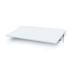 Prateleira Para Microondas 150x40x60cm Branca 08084.300 Pratk