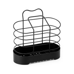 Porta Talheres Belize Black (C. 18,9 X L. 8,5 X A. 18,7cm) 2548 Arthi