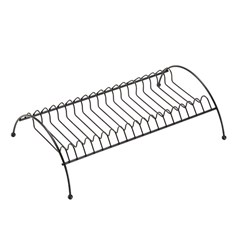 Organizador/Seca Pratos P/Armário E Pia (18 Pratos) Preto 2556 Arthi