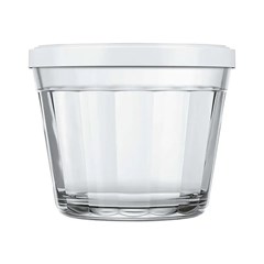 Tigela Americana Com Tampa 350ml Nadir