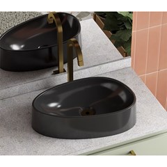 Cuba de Apoio L.43 X C.27 X A.11cm Petra Preta 101981 Cozimax