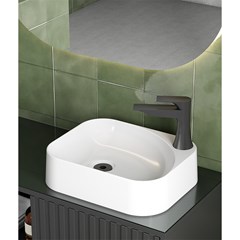 Cuba de Apoio L.37 X C.30 X A.9cm Libra Branca 101416 Cozimax