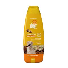 Shampoo Para Cães E Gatos Pelos Claros Premium Óleo de Cupuaçu 500ml Afeto Dog