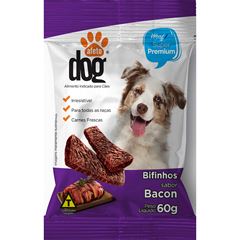Bifinhos Para Cães Sabor Bacon 60g Afeto Dog