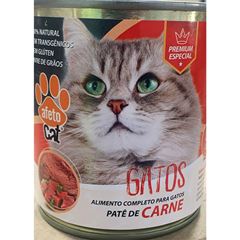 Patê Para Gatos Sabor Carne Premium 280g Afeto Cat
