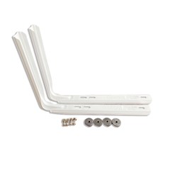 Suporte Aço 1,2mm Sem Solda 450mm Para Condensadora Quadrada Ou Redonda(Barril)Split 7.000 A 12.000 Btus Gallant