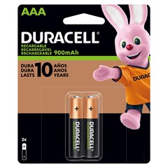 Pilha Palito Aaa 1,5v Alcalina Com 2 Unidades Mn2400b2 Duracell