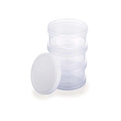 Conjunto Organizador Empilhável 3 Peças 8058 Plasútil