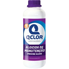 Algicida Manutenção Previne Algas Para Piscina 1l Qclor