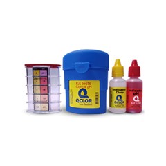 Kit Teste de Cloro E Ph Para Piscina Qclor