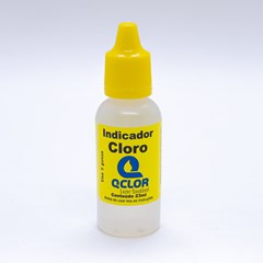 Solução Indicador Cloro Ortotolidina Para Teste Piscinas 23ml Qclor
