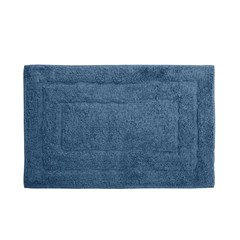 Tapete Para Banheiro Algodão Happy 40x60cm Azul 28hap02 Kapazi