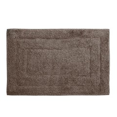 Tapete Para Banheiro Algodão Happy 40x60cm Marrom 28hap04 Kapazi