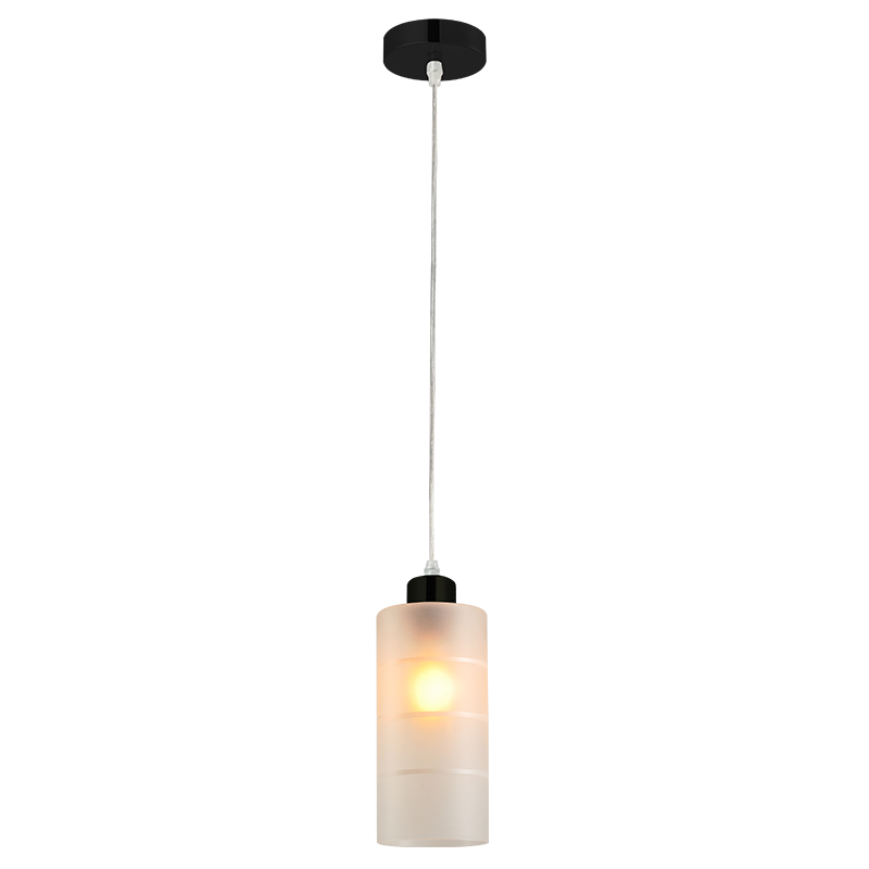 Pendente de Vidro Primus Alba 1xe27 Preto Avant