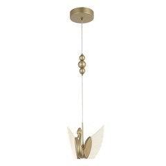 Luminária Led Pendente Nicole 4w 3 Temp.Cor 3000/4000 E 6500k 400lm Bivolt Dourado Avant