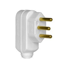 Plug Macho 3p-10a  Branco 615901 Pial