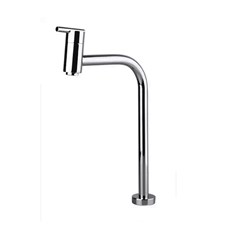 Torneira Lavatório Mesa Bica Alta 1/4 Volta Cromada Gioia 1186-Gio-Cr Fabrimar