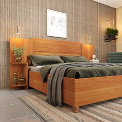 Painel Para Cama Box Casal (Padrão E Queen) Arizona (C.0,33 X L.2,16 X A.1,09m) Cinamomo Tcil