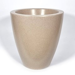 Vaso Decorativo Para Plantas 5l (22 X 20 X 12,5cm) Coimbra Calcário Cop0-Ca Vouga Decor