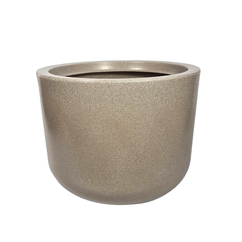 Vaso Decorativo Para Plantas 20l (27,5 X 36 X 24cm) Veneza Calcário Vep1-Ca Vouga Decor