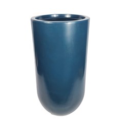 Vaso Decorativo Para Plantas 30l (55,5 X 30,5 X 18cm) Sintra Azul Turquesa Slp1-At Vouga Decor