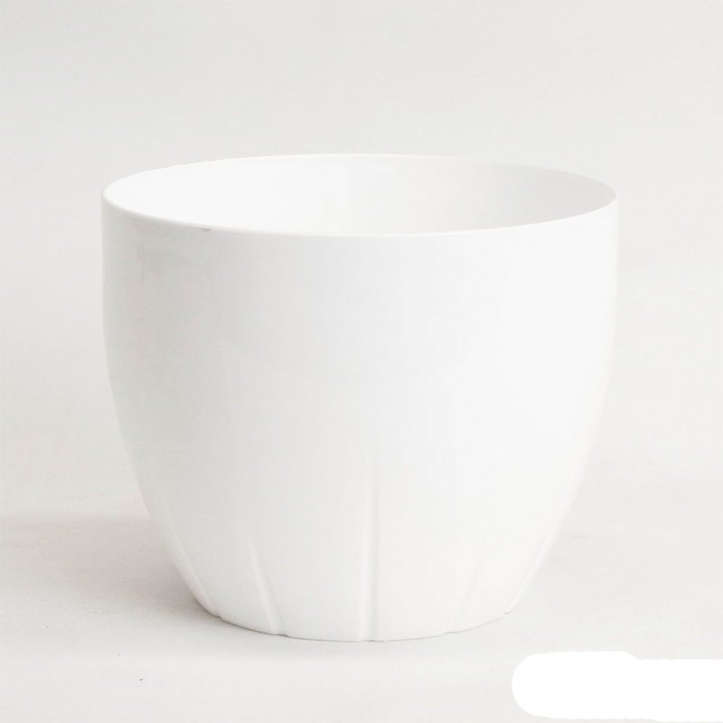 Vaso Cachepot 1,2l (10 X 14 X 9m) Bojudo Branco Cbi13-Br Vouga Decor