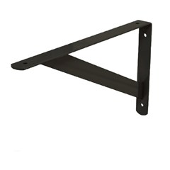Suporte Para Prateleira Mão Francesa Preto Fosco 20cm 132211 Pecarpa