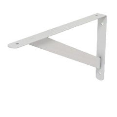 Suporte Para Prateleira Mão Francesa Reforçada Branco 30cm 134406 Pecarpa