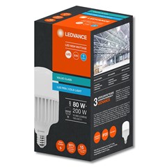 Lâmpada Led Bulb T Alta Potência E40 80w 10000lm 6500k Branca Ledvance