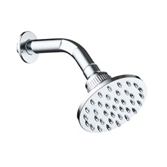 Chuveiro Em Abs Articulado Redondo Cromado 10864 Sorte Metais