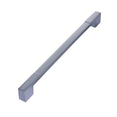 Puxador Para Móveis Em Abs Sense 192mm Prata Uv 001.499.0021 Kitsul