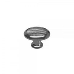 Puxador Para Móveis Em Abs Sophia Pontual Grafite Uv Ak 001.916.0012 Kitsul