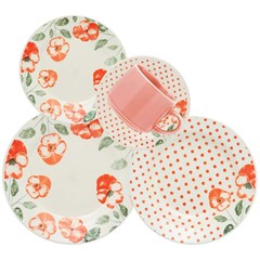 Aparelho de Jantar Com 20 Peças Holambra Oxford