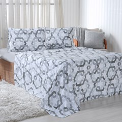 Jogo de Cama Duplo King 150 Fios Fliese 4 Peças Bene Casa
