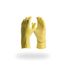 Luva de Proteção Confort Látex Amarela Extra Grande Da299 Am Xg  Danny