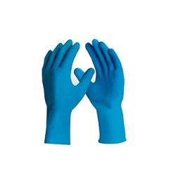 Luva de Proteção Silver Grip Látex Azul Grande Da360 Az Xg Danny