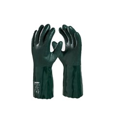 Luva de Proteção Petronit Verde Pvc Grande Da12214d Vd Xg Danny
