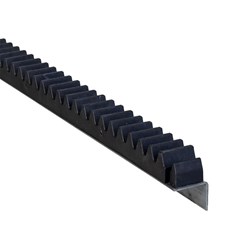 Cremalheira Para Portão Deslizante 800kg Com 1,5 Metros Em Nylon Verde Claro Mod.950145 Deltamove Ventidelta