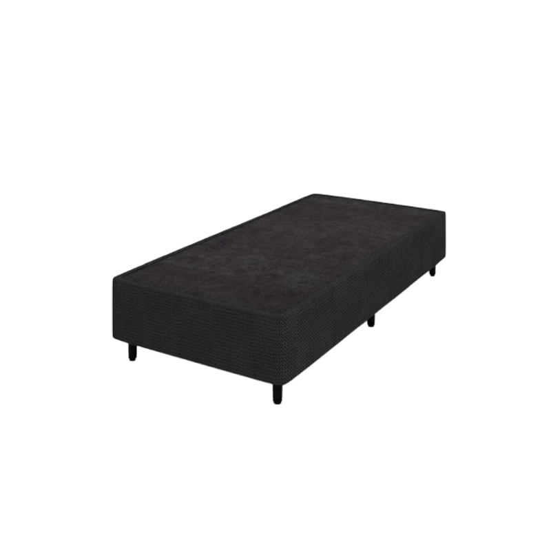 Base Para Cama Box Solteiro 88x188x30cm Preto Plumatex