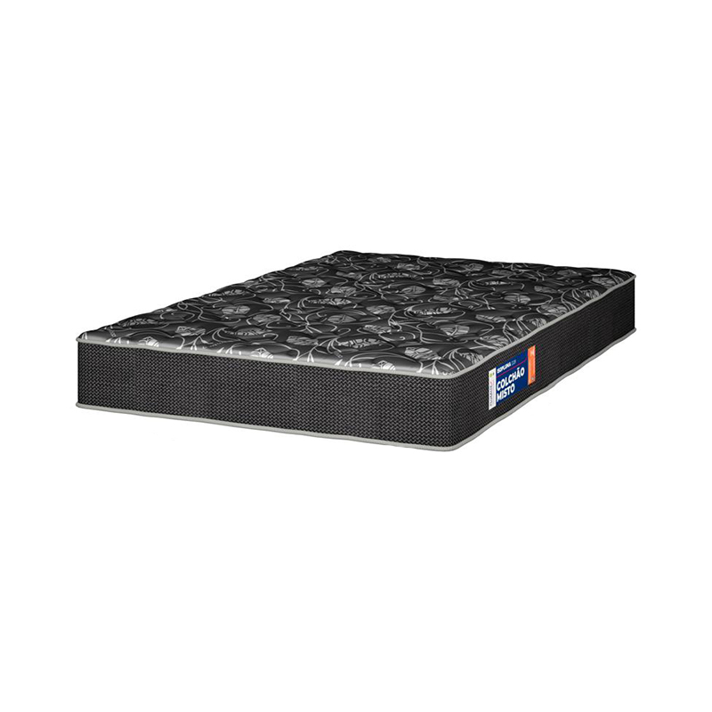 Colchão Espuma D28 Casal Isopluma 138x188x29cm Preto Plumatex