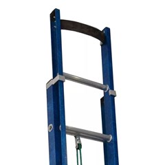 Escada Extensível Em Fibra de Vidro E Alumínio 2,60m A 4,10m/8 A 13 Degraus Eafp-13 Wbertolo