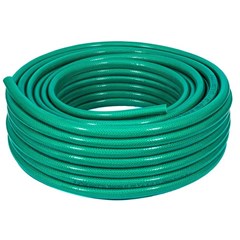 Mangueira Pvc Para Jardim Siliconada Verde Pt200 Plus 3/4