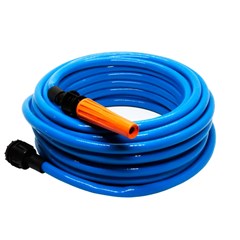 Mangueira Pvc Para Jardim Peça Com 20 Metros Qualipop Azul Quality