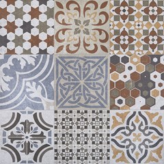 Cerâmica Decorada Mate Retificada 60x60 Cm 