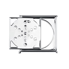 Grelha Inox 430 Para Ralo E Caixa Sifonada Quadrada 100mm Com Fecho E Caixilho Pr7413 Primafer