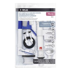 Reparo Para Caixa de Descarga Acoplada Completo Universal Acionamento Simples (Botão Superior) Pr7601 Primafer