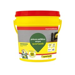 Pintura Asfáltica Impermeabilizante Acqua 18l Preta Quartzolit