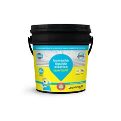 Borracha Líquida Elástica Impermeabilizante 18kg Branca Quartzolit