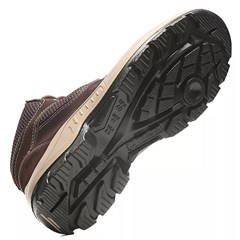 Bota de Couro Nobuck Com Atacador Café 40 Solado Pu Bidensidade 40240769 Bracol